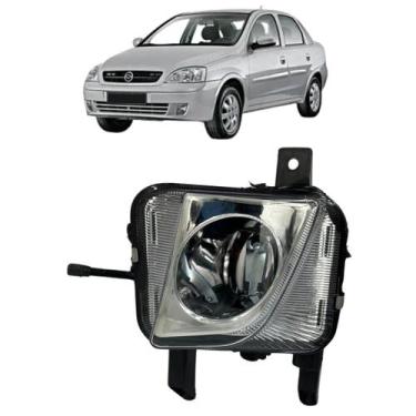 Imagem de Farol Milha Corsa Montana Meriva 2003 2004 Á 2010 Liso - BBS, ESQUERDO