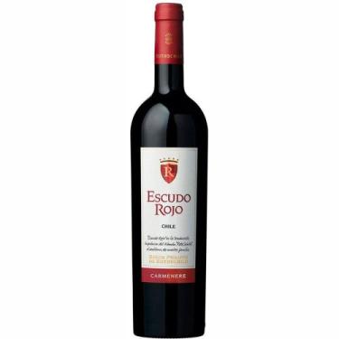 Imagem de Kit com 1 vinho chileno tinto escudo rojo carmenere 750 ml