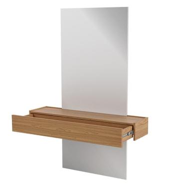 Imagem de Aparador Suspenso Bari 155x110 D03 Freijó Off White