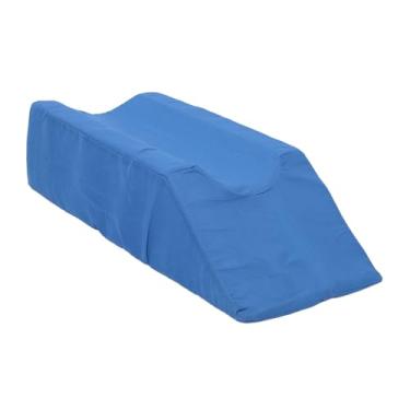 Imagem de Travesseiro de Cunha para Pernas, Ergonômico, de Alta Densidade, Em Forma de u, Capa Removível, Suporte para Pernas, Travesseiro de Elevação para Experiência de Relaxamento