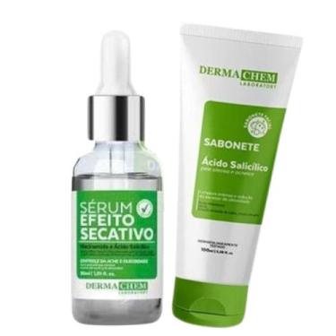 Imagem de Kit Tratamento para Peles Oleosas Sérum e Sabonete Dermachem