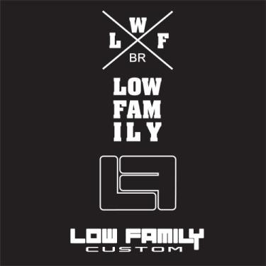 Imagem de Adesivos low family custom kit com 04 adesivos carros rebaixados - Imp