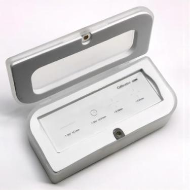 Imagem de Microscópio de 4 escalas, ferramenta de medição de vidro óptico, ferramenta de medição, retículo para vídeo estéreo biológico