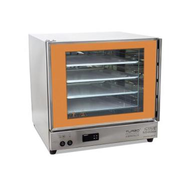 Imagem de Forno Elétrico de Convecção FETP Laranja 4 Assadeiras Modelo Turbo Pro