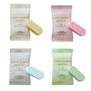 Imagem de Scent Si Bon L'Ombre Sabonete de espuma perfumado luxuoso para as mãos, 4 unidades, faz 4 frascos de 250 ml, fragrância inspirada no Baccarat Rouge 540, Dior Sauvage, Chanel N°5, Creed Aventus