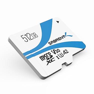 Imagem de SABRENT Cartão de memória Rocket V30 A2 512GB MicroSDXC R100MB/s W30MB/s compatível com Steam Deck, Nintendo-Switch, Go Pro, câmeras, smartphones (SD-MQ30-512)