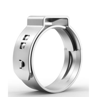 Imagem de Bates Choice Anéis de fixação PEX Cinch, 3/10.2 cm, pacote com 50, aço inoxidável, grampos Pex