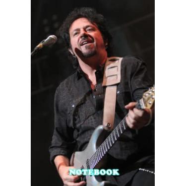 Imagem de Notebook : Steve Lukather Bee Gees Musical Group Blank Lined Notebook Journal for Writing 100 Pages, Thankgiving Notebook Present, Gifts For Fan #505