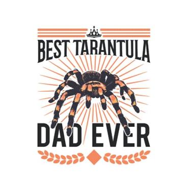 Imagem de Tarantula Notebook: Best Tarantula Dad Ever / 6x9 inches / 120 graph sites