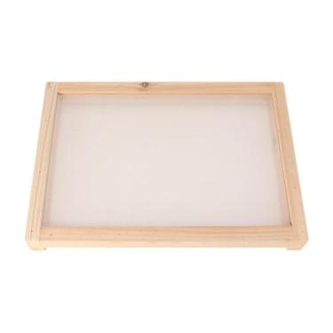 Imagem de Ｂｅｓｇａ Tela de secagem de incenso Ferramentas de fabricação de incenso artesanais de madeira Rede de proteção solar de incenso multiuso para placas de, M