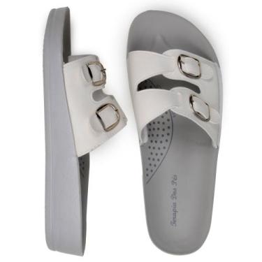 Imagem de Sandália Ortopédica Confortável Feminina Papete Slide Dores nos Pés Te