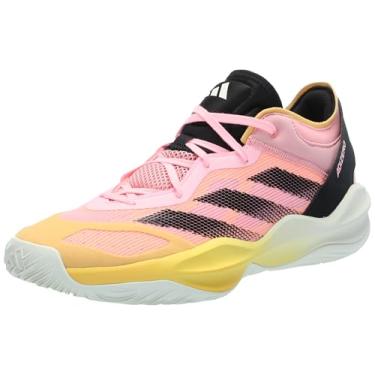 Imagem de adidas Tênis adulto unissex Adizero Select 2.0, Rosa brilhante/preto/faísca, 10 Women/9 Men