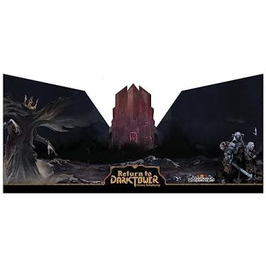 Imagem de Return to Dark Tower: RPG Adversary GM Screen - Roleplaying Game Accessory, Full-Color 3 Panel Screen