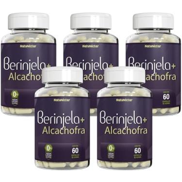 Imagem de Kit Combo 5 Berinjela + Alcachofra 300 Cápsulas Natunéctar