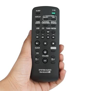 Imagem de Controle remoto de substituição RMSCU37B compatível com Sony LBT-SH2000 RM-SCU37 CMT-FX205 CMT-FX200 MHC-EX700 MHC-EX600 Mini sistema de componentes HI-FI