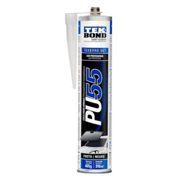 Imagem de Cola Parabrisa Adesivo Silicone Pu55 Preto TekBond - TEK BOND