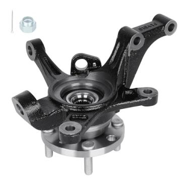 Imagem de Junta de direção dianteira direita e conjunto de cubo de rolamento de roda apto para Chevrolet Aveo 2004-2011, para Chevrolet Aveo5 2007-2011, para Pontiac G3 2009-2010, substituição para 96535191