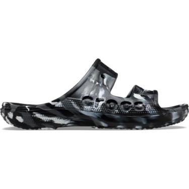 Imagem de Sandália crocs baya marbled sandal black/multi - 40