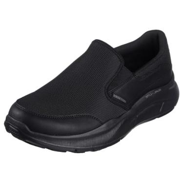Imagem de Skechers Mocassim masculino Braver-Rayland Slip-On, Preto preto Persistível, 7 X-Wide
