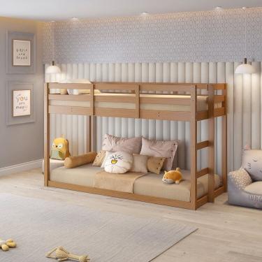 Imagem de Beliche Extensível Infantil Family Casatema Amendoa