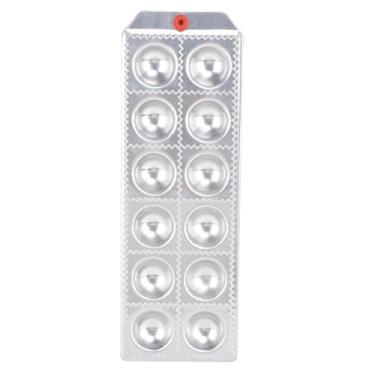 Imagem de Prensa para fazer ravioli, rolo de massa para molde de ravioli de 12 furos, molde para prensa de bolinhos de massa fácil de limpar, colher de recheio, cortador de ravioli para