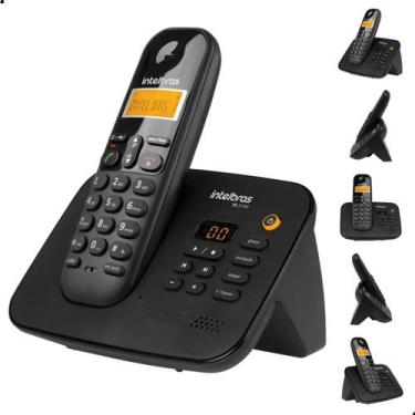 Imagem de Aparelho de Telefone Fixo Sem Fio Intelbras TS 3130 Com Secretária Ele