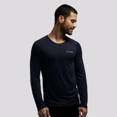 Imagem de Camiseta Manga Longa Olympikus Runner 2.0 Preta, P