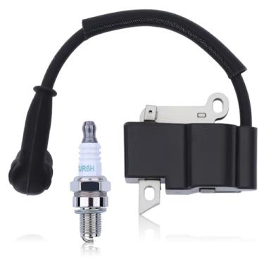 Imagem de Hyceker Kit de vela de ignição de bobina de ignição para Stihl BR800 BR800X BR800C-E BR800C BR 800X Magnum Mochila soprador de folhas 4283 400 1301 Módulo de ignição 4283 400 1300, 4283 1300 A Stihl