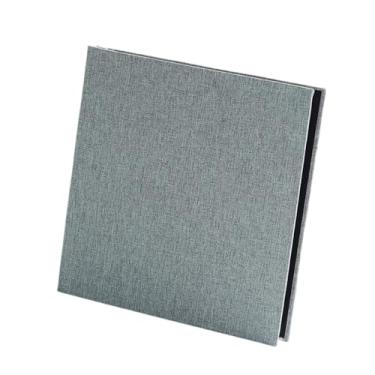 Imagem de Esquirla Álbum de fotos livro de memória book de grande capacidade para adultos álbum de scrapbook para festas para a formatura, Cinza