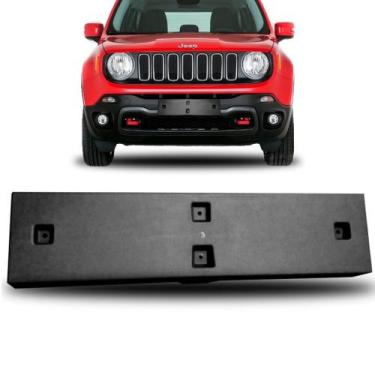 Imagem de Suporte De Placa Jeep Renegade 2015 Á 2018 - SP ACESSÓRIOS