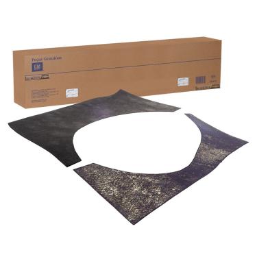 Imagem de Par De Isolador Antiruido Do Estepe Sedan No Assoalho Porta-malas Pecas Genuinas Gm Prisma /corsa