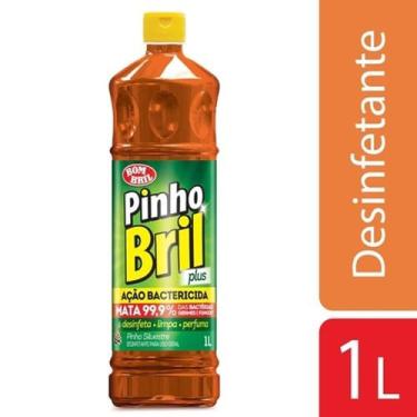 Imagem de Desinfetante Pinho Bril Embalagem 1L