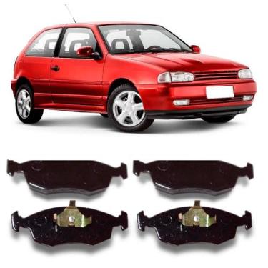 Imagem de Jogo Pastilha Freio Dianteira Santana Versailles Syl 1236 - METALSYSTE