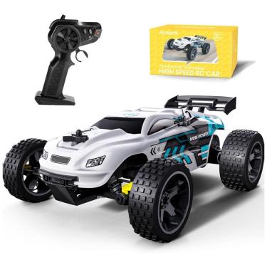 Imagem de Carro de corrida RC, carro de controle remoto de alta velocidade de 2,4 GHz, carrinho de brinquedo branco, SINOVAN, Branco