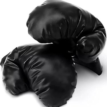 Imagem de Luvas de Boxe Equipamento de Proteção para Treinamento Preto