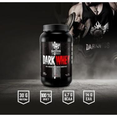 Imagem de Dark Whey (900g) - Sabor: Chocolate Maltado - Darkness, Chocolate Malt