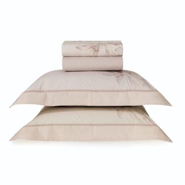 Imagem de Jogo de Cama Casal Karsten 200 Fios Percal 100% Algodão Magnólia