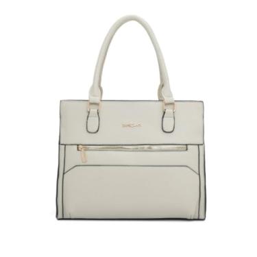 Imagem de Bolsas femininas crossbody com alça lateral (Bege)