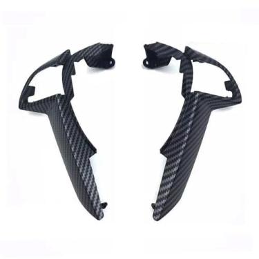 Imagem de AEETUED Acessórios interiores de substituição da capa de acabamento do volante para Honda Accord 2008 2009 2010 2011 2012 (preto sem botão)