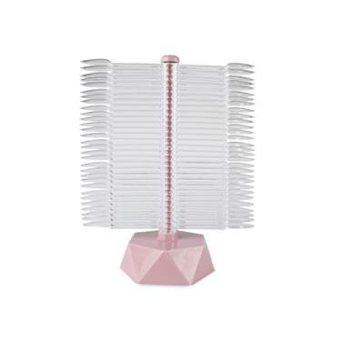 Imagem de Expositor Esmaltes 60 Unhas Transparentes Mostruário Espiral