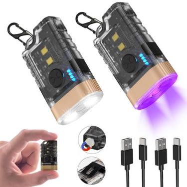 Imagem de Lanterna iTONCS A11 365nm UV Black Light 1500LM com clipe