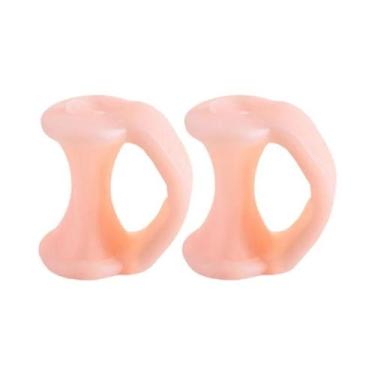 Imagem de Separador De Dedos Em Gel Rosa, 2 Peças, Espaçadores De Dedos Pequenos