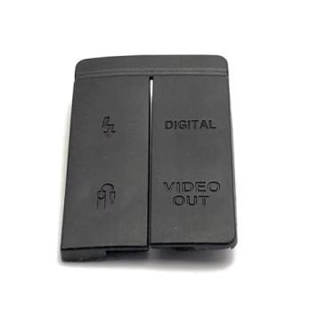 Imagem de 1 conjunto de capa de borracha USB HDMI MIC para Canon EOS 5D Mark IV 5D4 peça de reparo de câmera (tampa de borracha USB 5D)