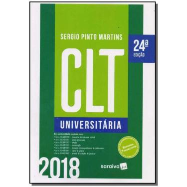 Imagem de CLT Universitária - 24 ª Ed. - SARAIVA (JURIDICOS) - GRUPO SARAIVA, 3