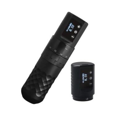 Imagem de Caneta para Máquina de Tatuagem Sem Fio - Curso Ajustável, Bateria de 