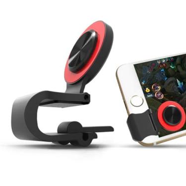 Imagem de 2Pcs Red Mobile Phone Joystick Gaming Controller,Aim Keys L1R1 and Gamepad Rules Call of Duty of Survival,Cellphone Game Trigger,Battle Royale Sensitive Shoot Mobile Phone Game Finger Covers Wrap