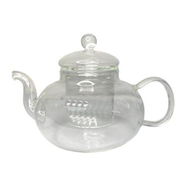 Imagem de Bule Chaleira de Vidro Com Infusor Para Chá Capacidade 600mL - Wincy C