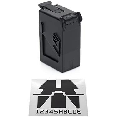 Imagem de WRAPGRADE Capa compatível com DJI FPV | Uma bateria (preto invisível)