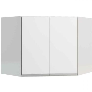 Imagem de Armário Aéreo De Canto Evidence Poliman Móveis Branco