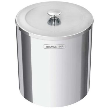 Imagem de Lixeira Tramontina Com Tampa útil 94540/036 5 Litros Inox